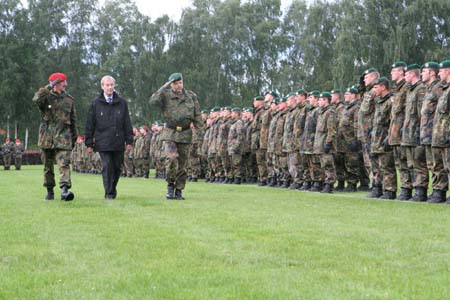 Verabschiedung Soldaten 2007